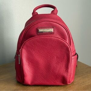 Jones New York Signature Red Mini Backpack Purse